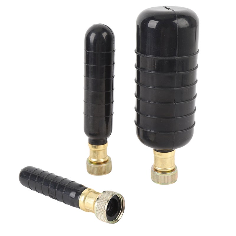 3PCS Drain Bladder Kit Rubber Drain Blockage Unclog Cleaning Bladders Fit for 1 to 6 Inch Drain Pipes for Bathroom Kitchen Sinks - Image 3