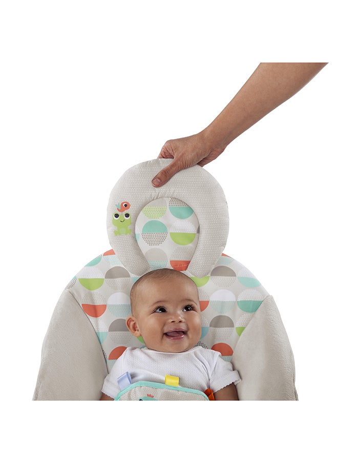 Bright Starts - Happy Safari Bouncer - Grey - Image 1