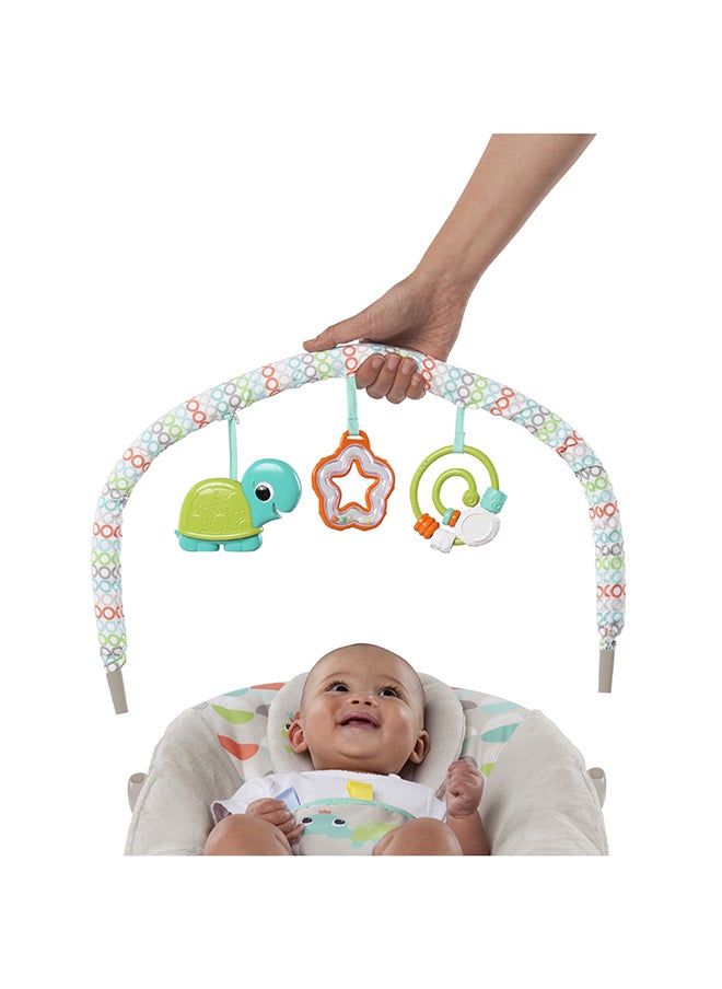 Bright Starts - Happy Safari Bouncer - Grey - Image 1