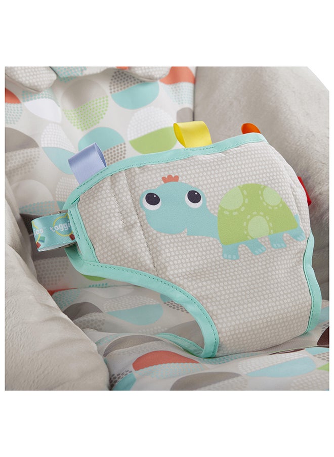 Bright Starts - Happy Safari Bouncer - Grey - Image 1