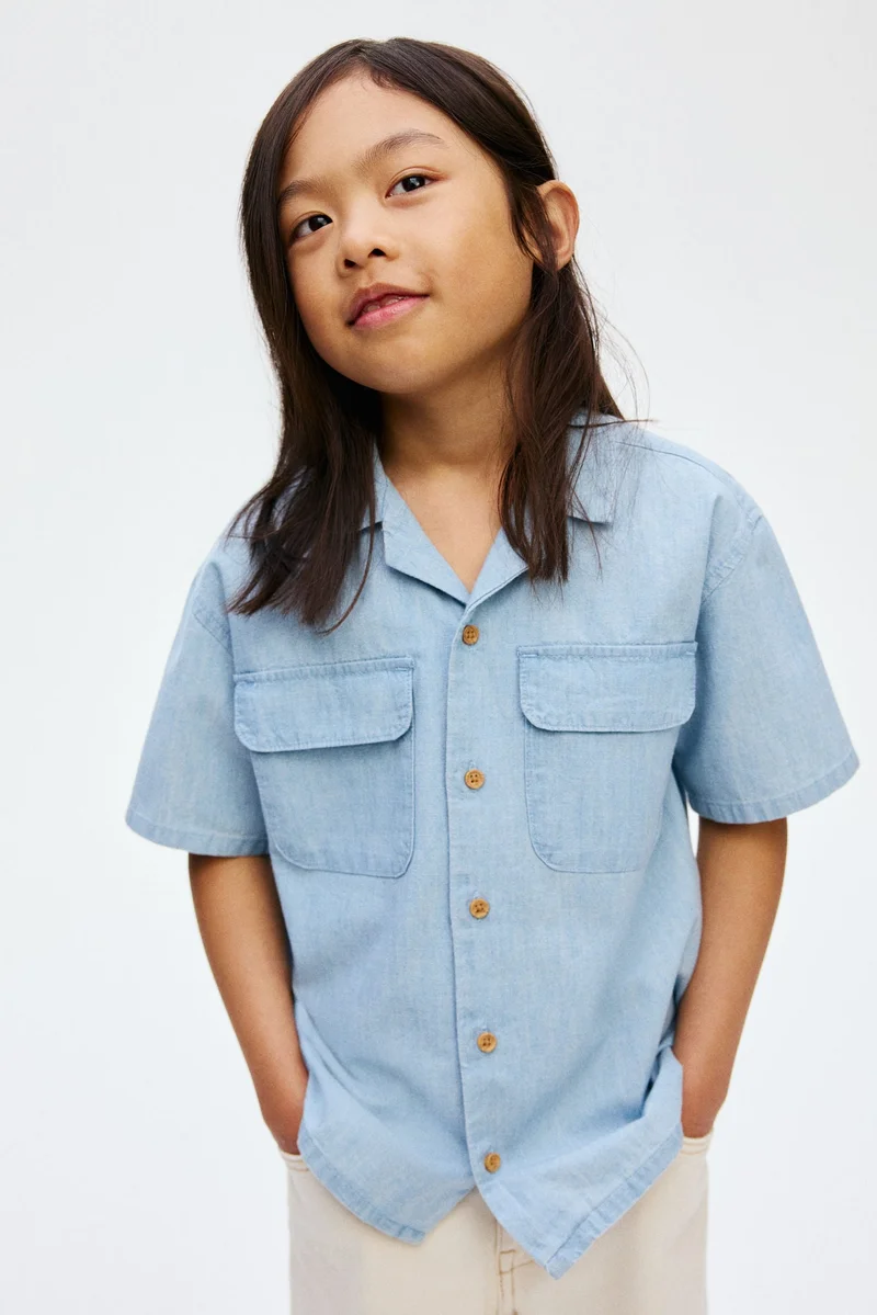 H&M Cotton resort shirt