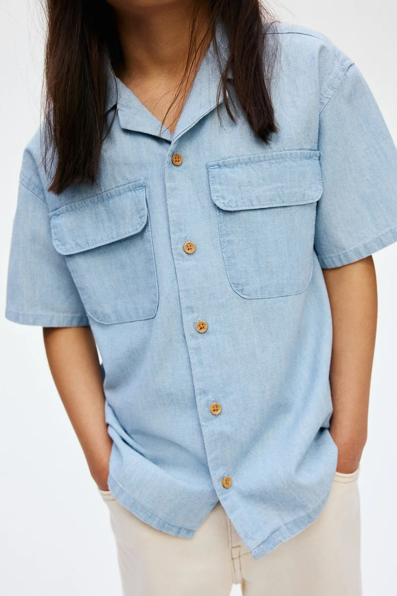 H&M Cotton resort shirt