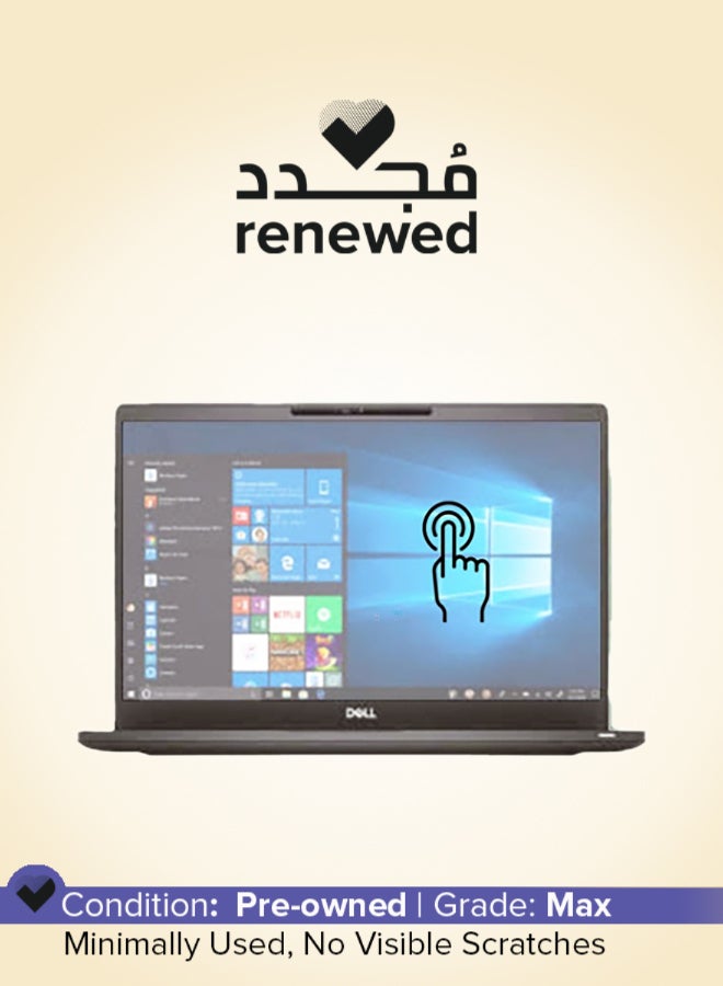 DELL Renewed -Latitude 7300 Laptop With  Bag & Flash Drive, Antivirus/Full HD 13.3-Inch Display/Touch Screen /Core i5-8365U/8GbRAM/256Gb SSD/Intel UHD graphics/Windows 10/ English-Arabic Black black - Image 1