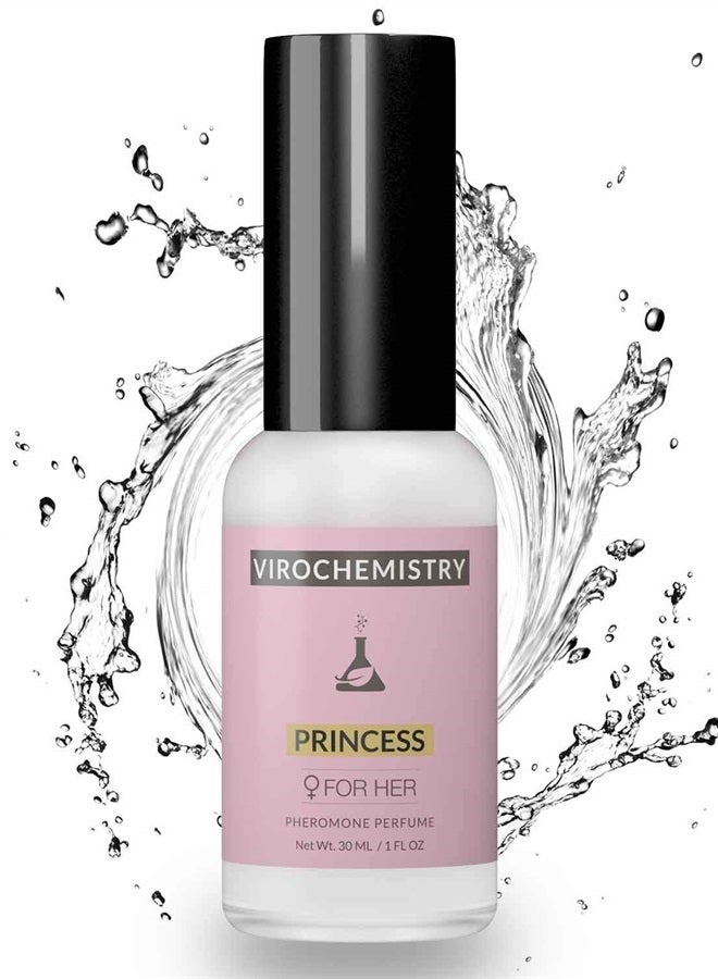 AllureGeek Pheromones For Women (Princess) - Elegant, Ultra Strength Organic Fragrance Body Perfume Spray (1 Fl. Oz Spray) (Human Grade Pheromones to Attract Men) - Image 5