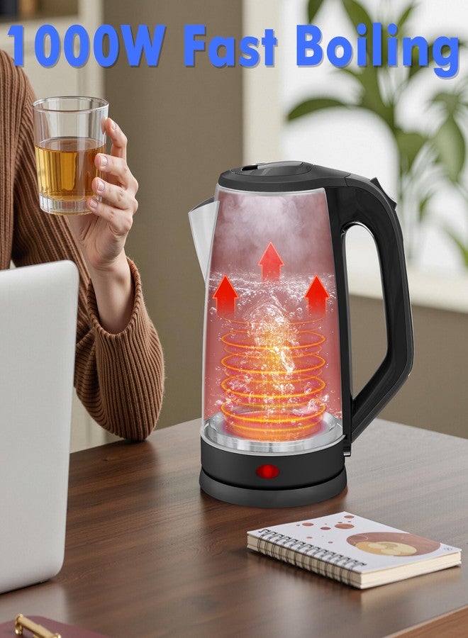 Stariver 2.5L Large Electric Kettle, BPA Free Stainless Steel Water Heater, Fast Boil Electric Tea Kettle, Water Boiler with Auto Shut-Off & Boil-Dry Protection for Family (10-12 Cups) - Image 2