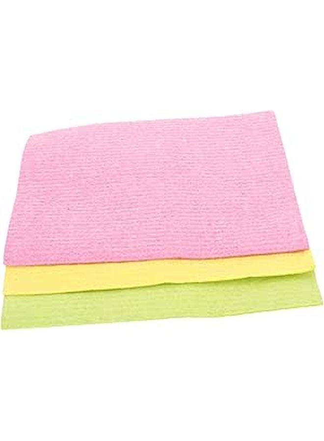 3Pcs Absorbent Kitchen Dish Towels Pulp Dishcloths For Household Cleaning - Image 1