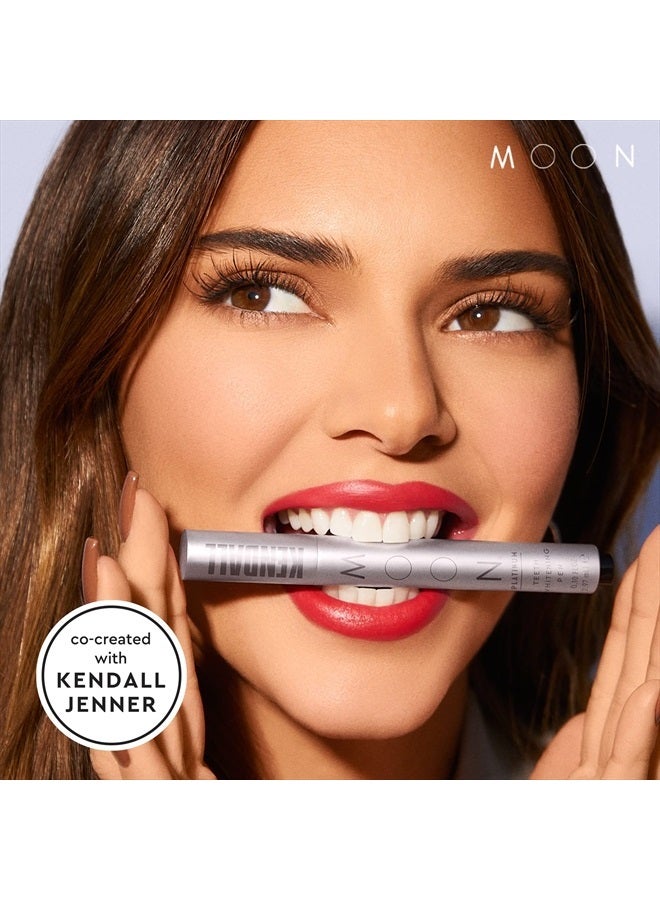 Moon Platinum Teeth Whitening Pen Co-Created with Kendall Jenner, 2X The whitening Power, 30+ Uses - Image 2