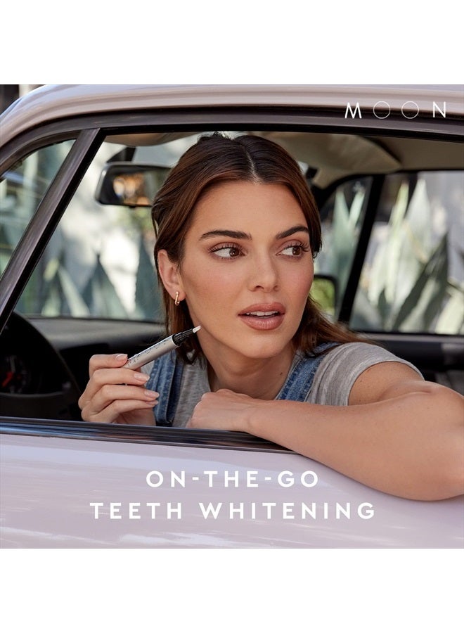 Moon Platinum Teeth Whitening Pen Co-Created with Kendall Jenner, 2X The whitening Power, 30+ Uses - Image 4