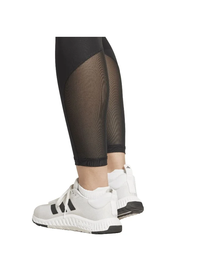 Adidas Adidas Tf 3S 7/8 L Black Tights (7/8) Tights For Women