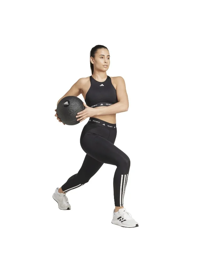 Adidas Adidas Tf 3S 7/8 L Black Tights (7/8) Tights For Women