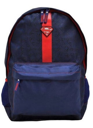 Superman Backpack for Boys - School Backpack with Logo, Blue Backpack with Zipper, Backpack Made from Polyester, Backpack with Front Pocket, and Backpack with Spacious Compartments. - pzsku/ZCFDDA9E339EEC20E3C7CZ/45/_/1702963401/e72564d6-c747-49ac-b568-f0d300e2753c
