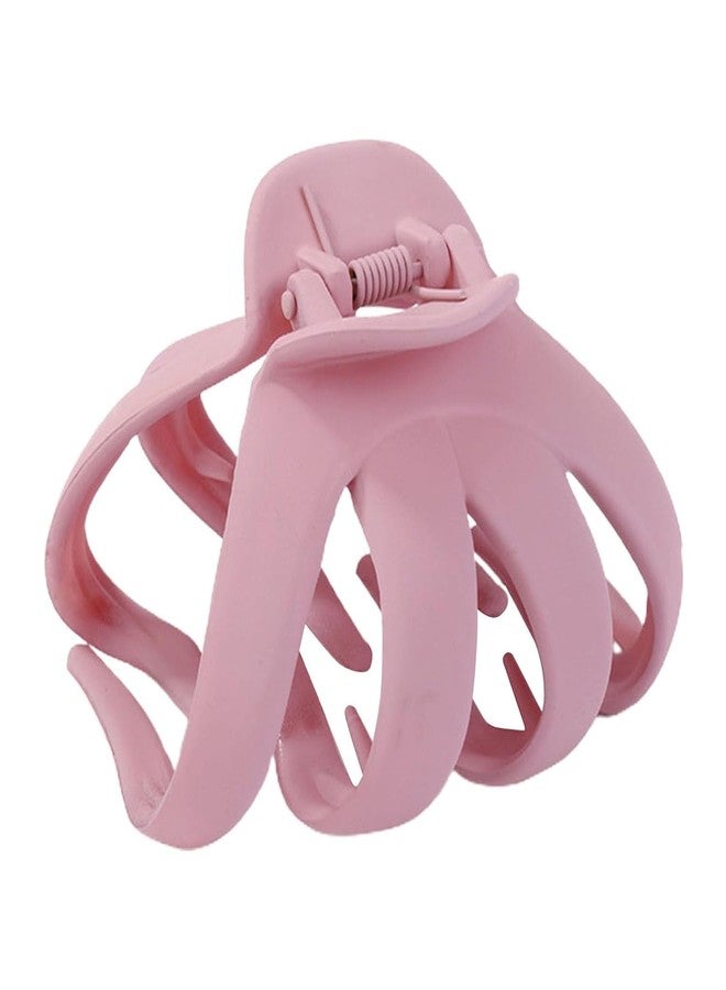 BWESOO Pink Cute Degtnb Ultra-Light Anti-Slip Octopus Clip - Strong Flexibility - Large Size - Women Octopus Hair Clips - Beauty Hair Accessories Hair Clips - Image 1