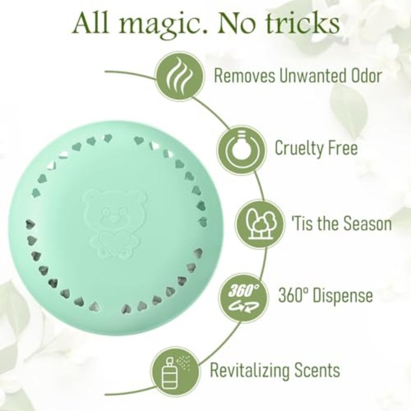 10 Pcs Home Air Fresheners: Solid Pet HVAC Vent Adhesive Diffusers in Assorted Colors Long-Lasting Fragrance for Bathroom, Toilet, Pet House, Kennels - Image 3