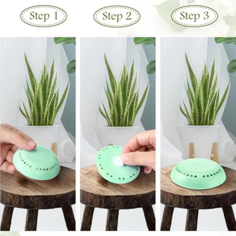 10 Pcs Home Air Fresheners: Solid Pet HVAC Vent Adhesive Diffusers in Assorted Colors Long-Lasting Fragrance for Bathroom, Toilet, Pet House, Kennels - Image 4
