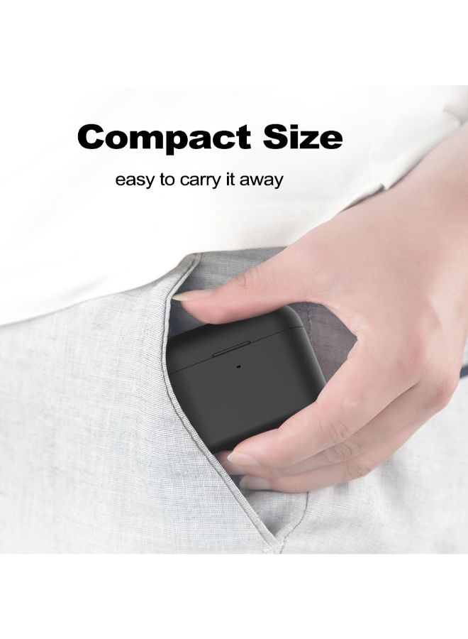 TWS T13 True Wireless Bluetooth In-Ear Earbuds With Charging Case Black - Image 4