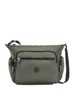 kipling Gabbie Medium Crossbody Bag Green Moss  - Image 1