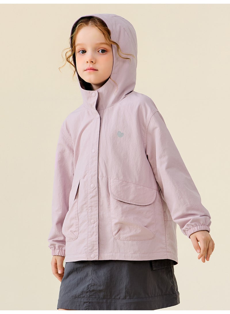 ميني بالا جاكيت رأس خفيف للاطفال غير منفصل جنسياً، منعش، مريح، تصميم جيب عملي، ذيل طويل، لارتداءه اليومي والخارجي العادي، معطف جديد للأطفال في فصل الربيع والخريف - Image 2