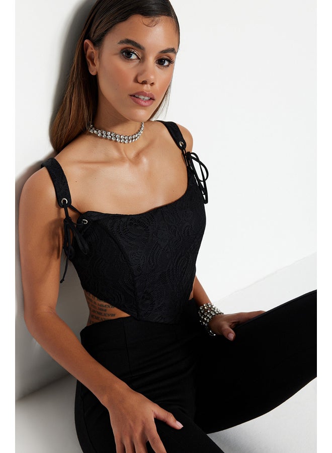 trendyol Woman Bustier Black  - Image 1