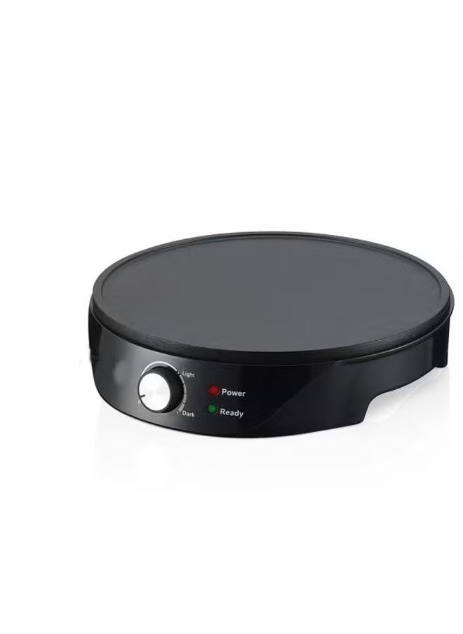 Generic - Electric Dosa Maker with Wooden Batter & Spatula 1000 Watt Black - Image 1
