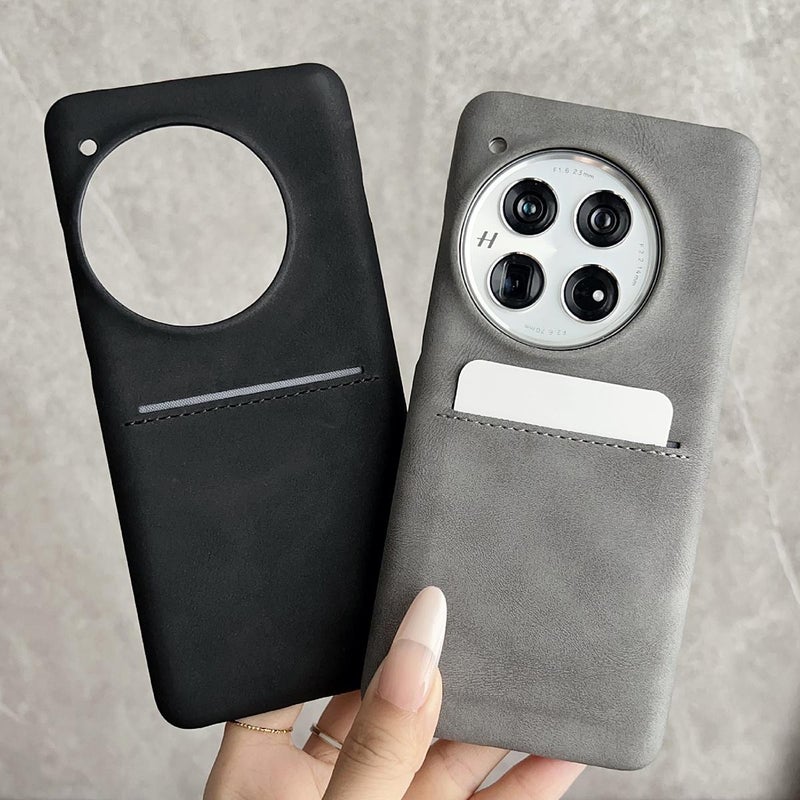 erorex For OnePlus 13R / OnePlus Ace 5  Feel Sheepskin Card Slot Phone Case(Black) - Image 3