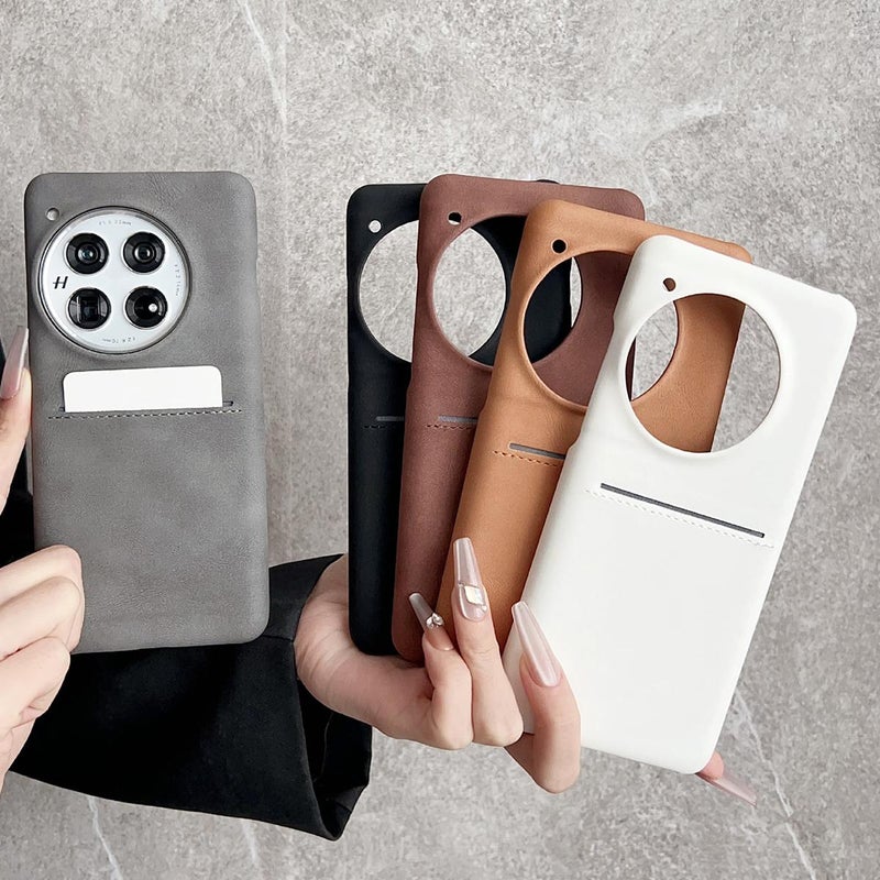 erorex For OnePlus 13R / OnePlus Ace 5  Feel Sheepskin Card Slot Phone Case(Black) - Image 2