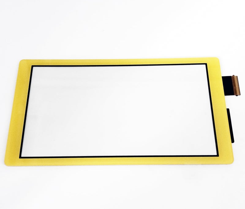 TheCoolCube Touch Panel Digitizer Replacement Screen Glass Compatible with Nintendo Switch Lite Console (Not Include LCD) (Yellow) - Image 1