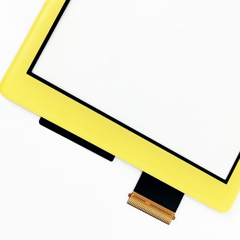 TheCoolCube Touch Panel Digitizer Replacement Screen Glass Compatible with Nintendo Switch Lite Console (Not Include LCD) (Yellow) - Image 3