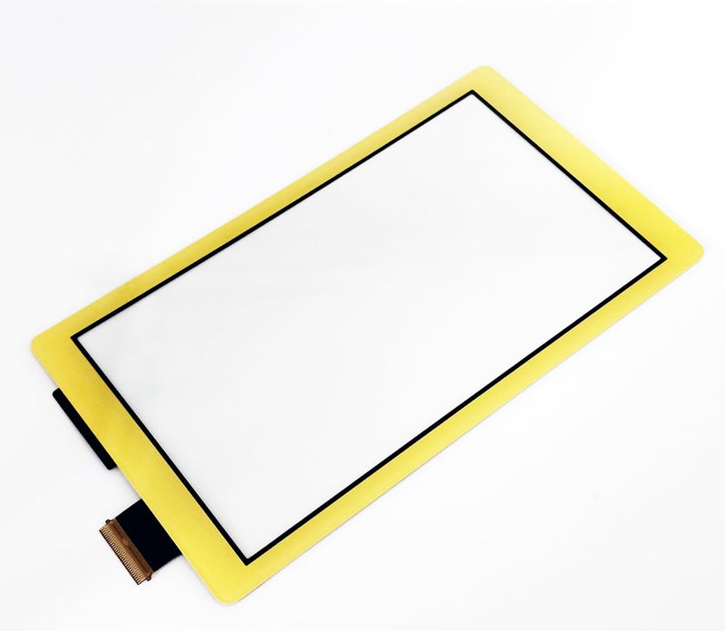 TheCoolCube Touch Panel Digitizer Replacement Screen Glass Compatible with Nintendo Switch Lite Console (Not Include LCD) (Yellow) - Image 2