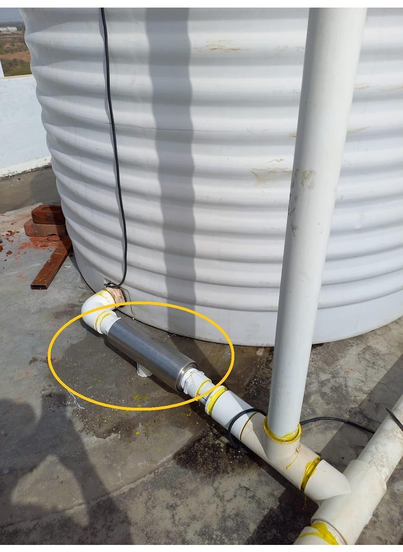 AIMS WATER CONDITIONER AIMS WATER CONDITIONER Model C2 MAGNETIC PIPE TYPE COMMERCIAL WATER SOFTENER 2 INCH FLOW 115mm OD x 200mm L  - Image 2