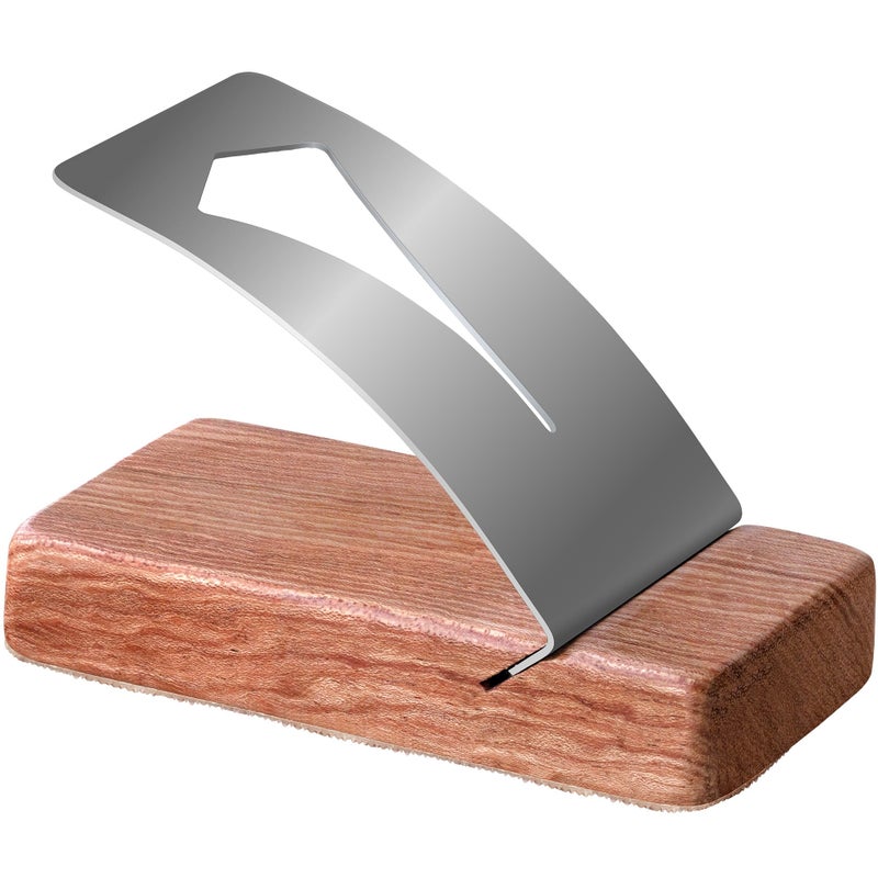 Savina Zipper Jig Tool, Hardwood & Stainless Steel Zipper Installing Tool for Dresses & Pants, Works with Various Sizes, Tool for Sewing. - Image 1