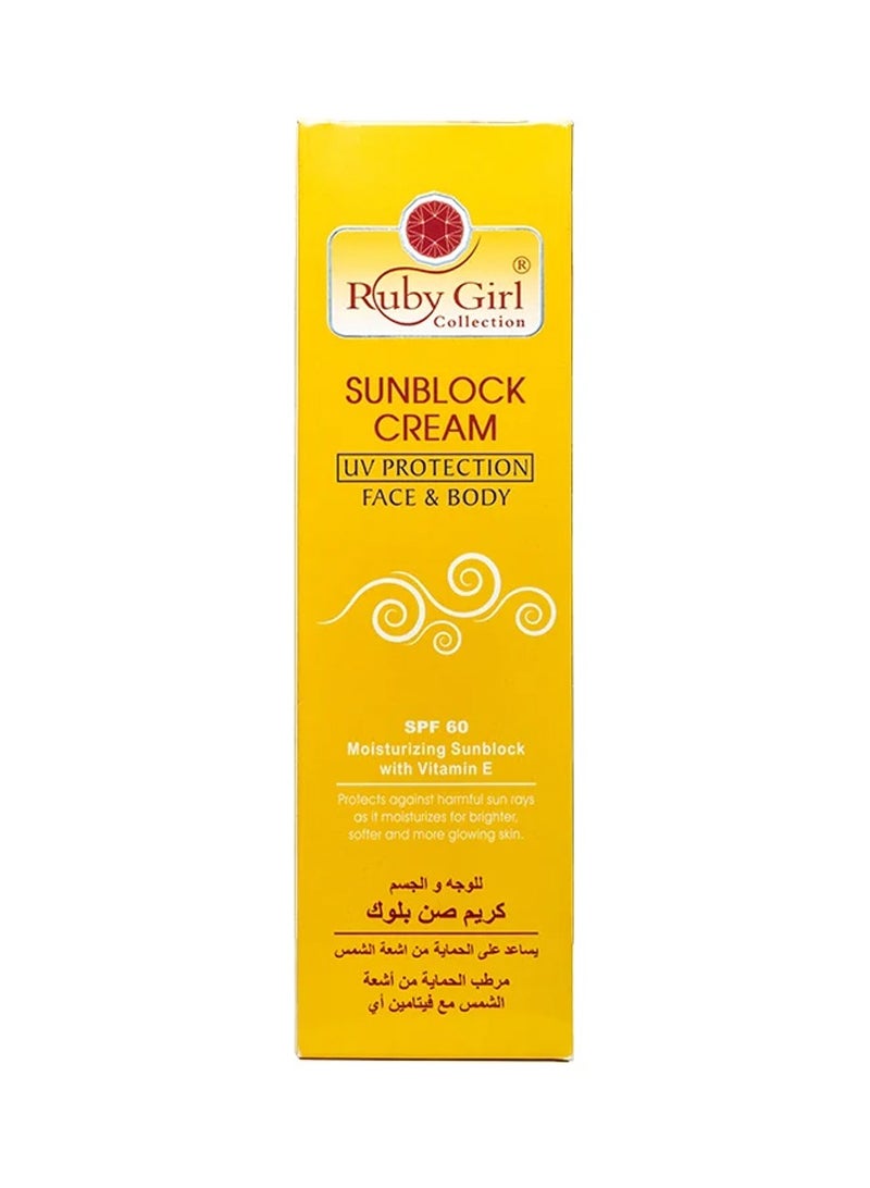 Ruby Girl Sunblock Cream uv Protection Face & Body - Image 2