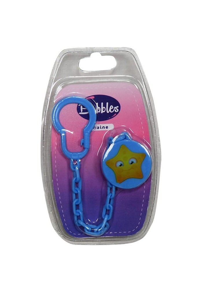 Bubbles Pacifier Chain Blue (Assorted character ) - Image 1
