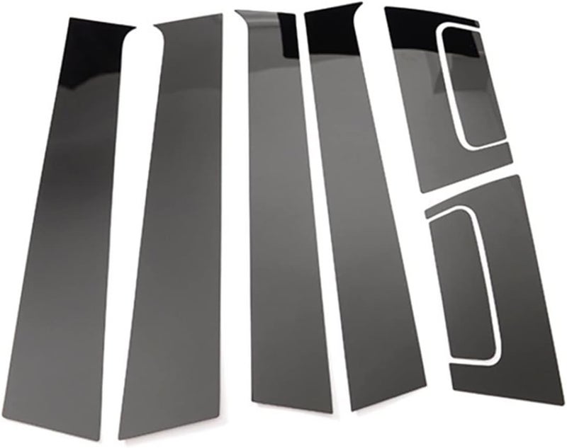 QASULER 8PCS Polished Window Trim Cover for HRV 2016-2020 - Image 2