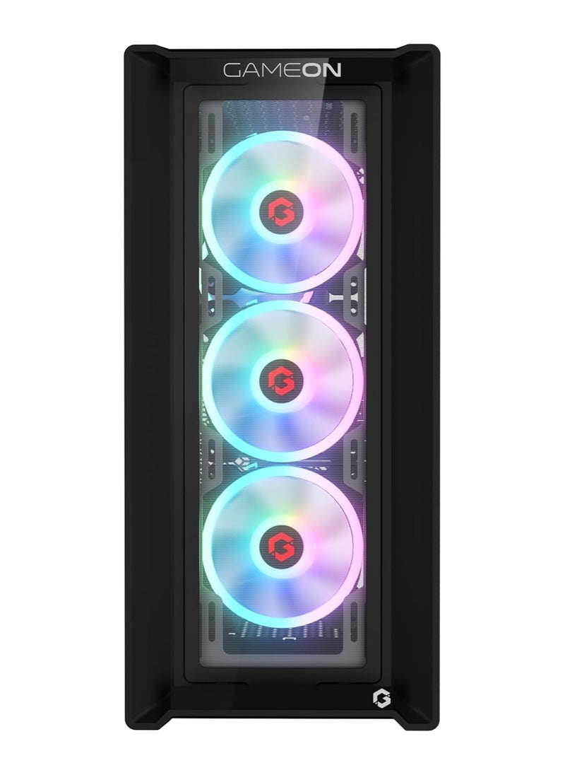 GameOn - BUDGET GAMING/WORKSTATION LIQUID COOLED TOWER PC: CORE I7 9700F Processor | RTX 3070 TI 8GB GRAPHICS | 16GB RAM | 1TB NVME/SATA SSD | Windows 10 - Image 1