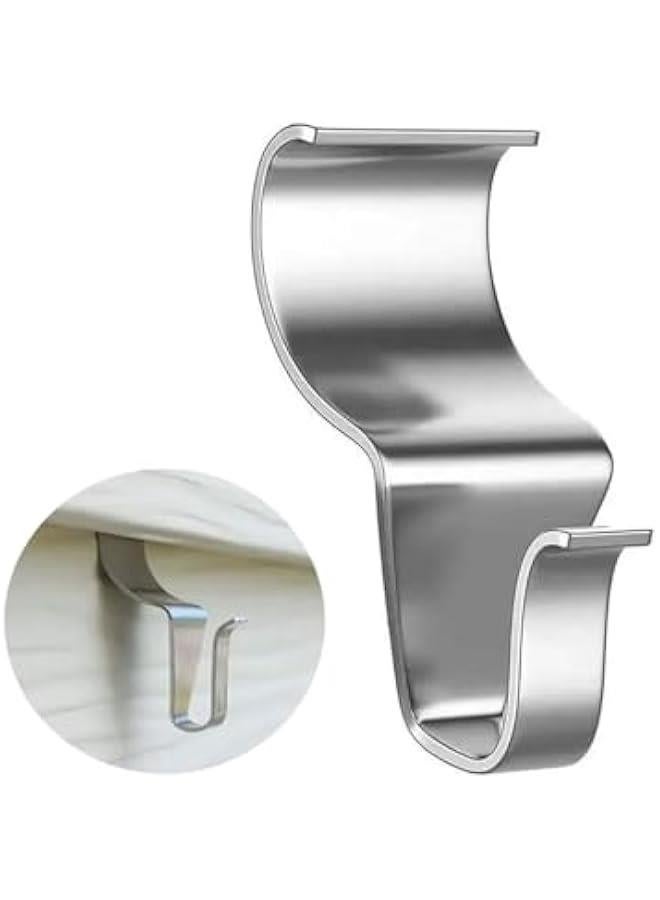 ZAAWUUT Metal Siding Hooks,Stainless Steel Concealed Wall Hanger,S-Shaped Board Wall Seam Hook Hide Wall Joints Siding Clips for Decoration (5 Pieces) - Image 2