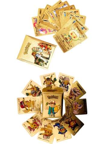 Toyfest Pokemon Game Card Tcg Gold Booster Pack - 2 Packs (20 Cards)  - Image 5