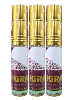 Perfumes 6 Pieces Igra Makkah Perfume Oil 12ml  - Image 1