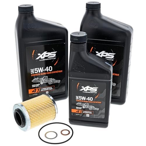 Can-Am OEM XPS Engine Oil Change Kit 5W-40 Rotax 500 cc or More, 779258-1 - Image 1
