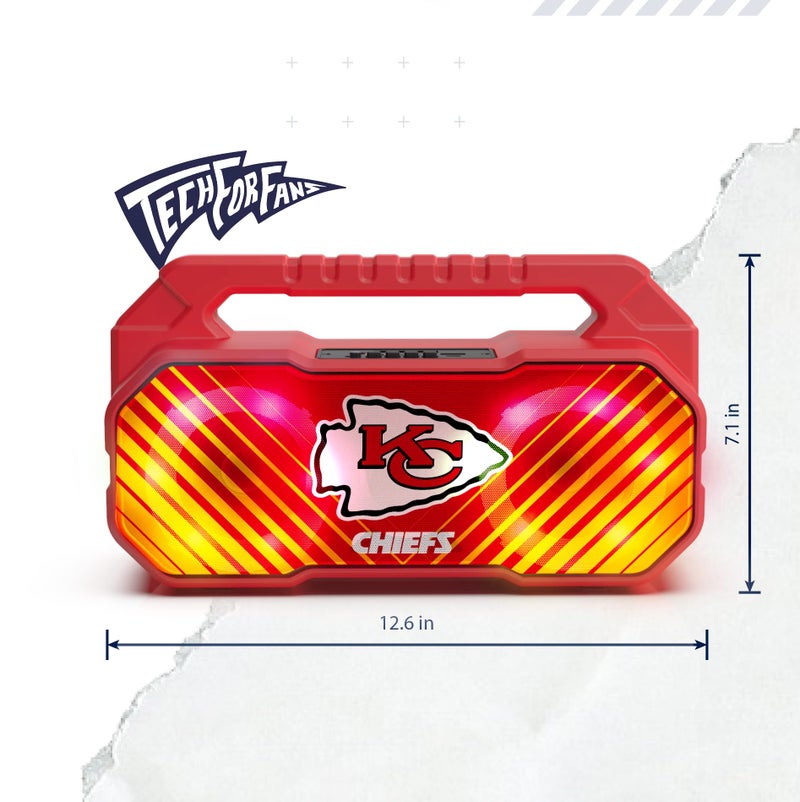 SOAR NFL Wireless Boombox Speaker, Minnesota Vikings - Image 3