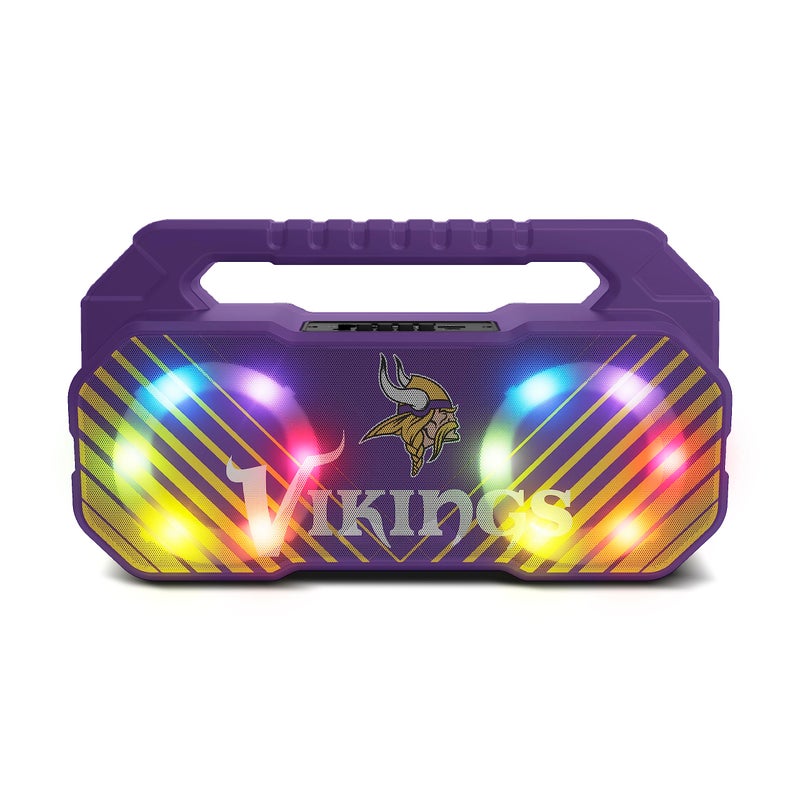 SOAR NFL Wireless Boombox Speaker, Minnesota Vikings - Image 2