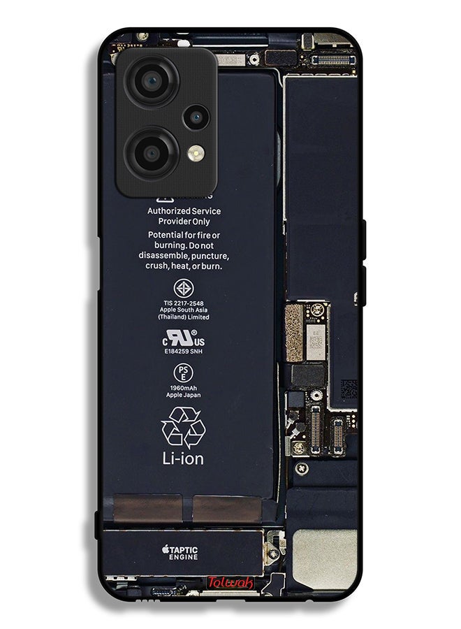 Tolwak OnePlus Nord CE 2 Lite 5G Protective Case Cover Phone Circuit Pattern - Image 2