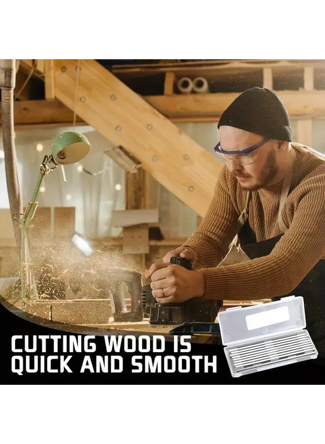 10Pcs Alloy Steel Planer Blades 82mm Reversible for Woodworking Machinery - Image 5