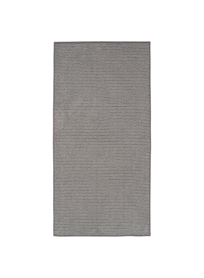 إيروريكس سجادة حمام، مزيج رمادي-أبيض، 60×120 سم - Image 1