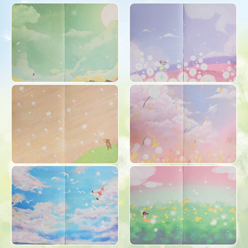 Asten Colorful Blank Journal, Writing Journal Notebook for Women, Hardcover Notepad Personal Dairy Journal to write in for Women Girl Gift, Ribbon Book Mark, 256 Pages Unlined (Hello, Future) - Image 5