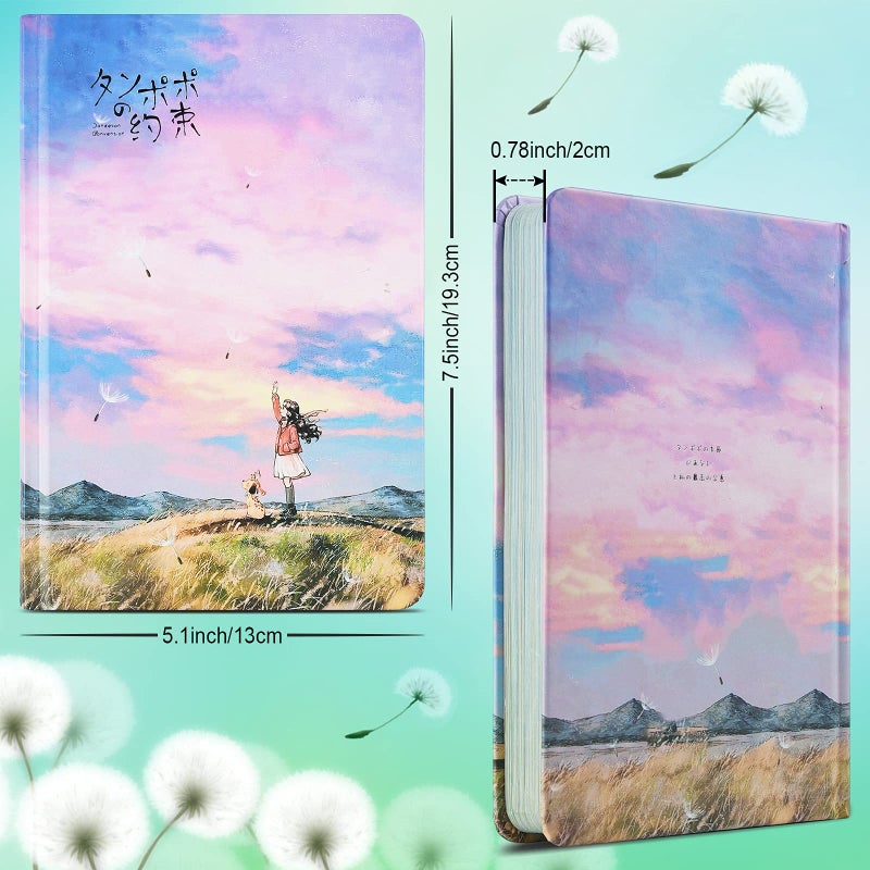 Asten Colorful Blank Journal, Writing Journal Notebook for Women, Hardcover Notepad Personal Dairy Journal to write in for Women Girl Gift, Ribbon Book Mark, 256 Pages Unlined (Hello, Future) - Image 2