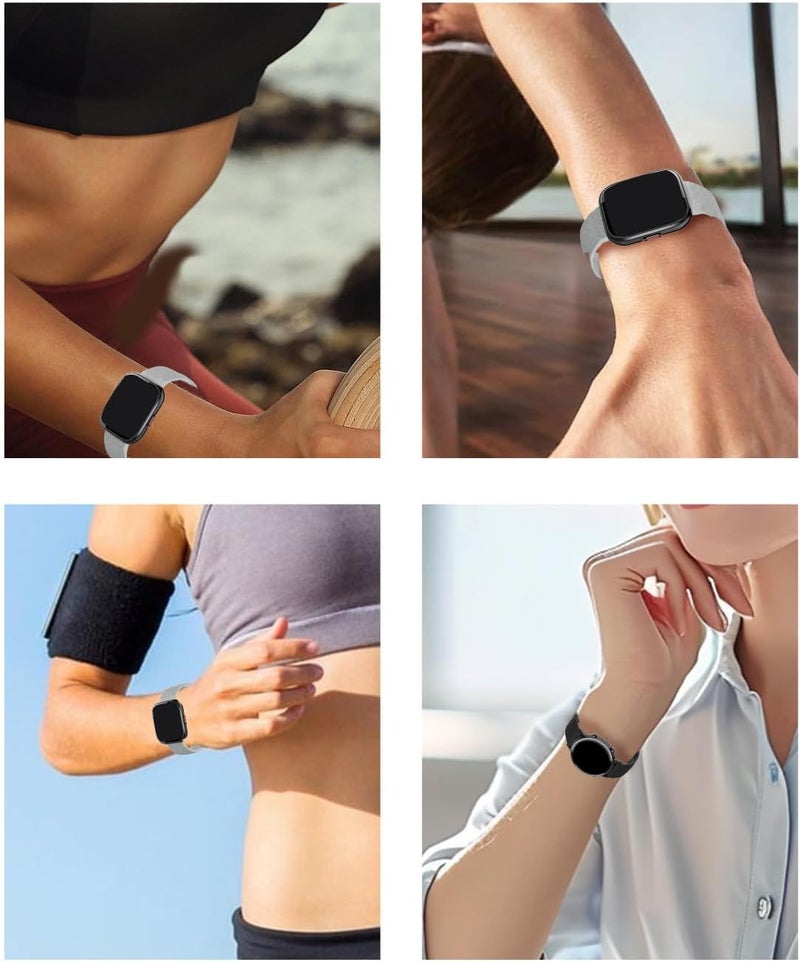 WUNIAK Compatible for P114 Smart Watch，Replacement New Soft Sport Silicone Waterproof Strap Wristbands for P114 - Image 5