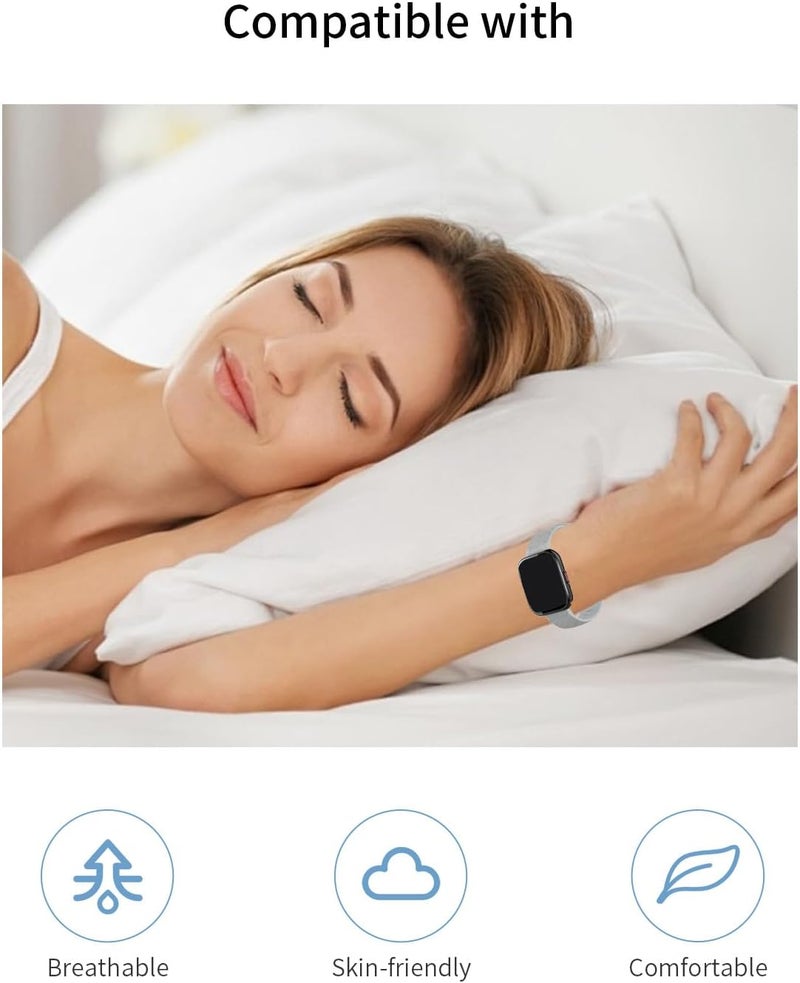 WUNIAK Compatible for P114 Smart Watch，Replacement New Soft Sport Silicone Waterproof Strap Wristbands for P114 - Image 4