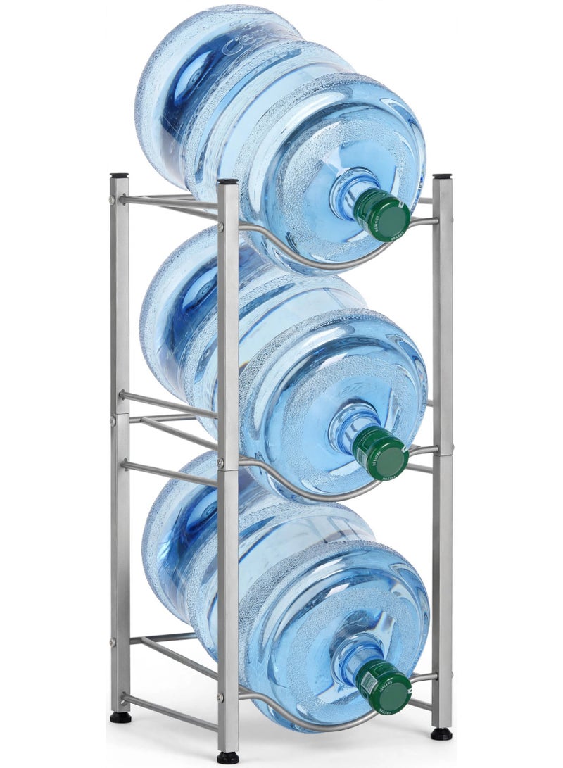 DubaiGallery 3Tier Water Stand Rack, Heavy-Duty Bucket Storage Rack – Multi-Level Household Organizer An ideal storage solution for keeping buckets, water containers, bottles, and utility items arranged neatly. The multi-level design maximizes available space and offers easy access, making it useful for homes, kitchens, laundry areas, balconies, garages, and utility spaces. - Image 2