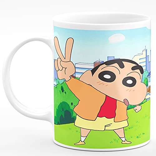 Chhaap Cartoon Mugs Best Gift for Kids Brother Sister Son Daughter Boys Girls Hd Printed Microwave Safe White Ceramic Coffee Mug (350 ml) (CR17 01) - Image 3