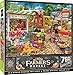 MasterPieces 750 Piece Jigsaw Puzzle for Adults and Family Sale On The Square 18x24 - Image 2